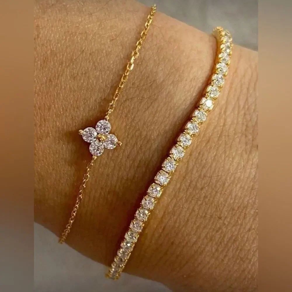 Diamond Bracelet Set S1288